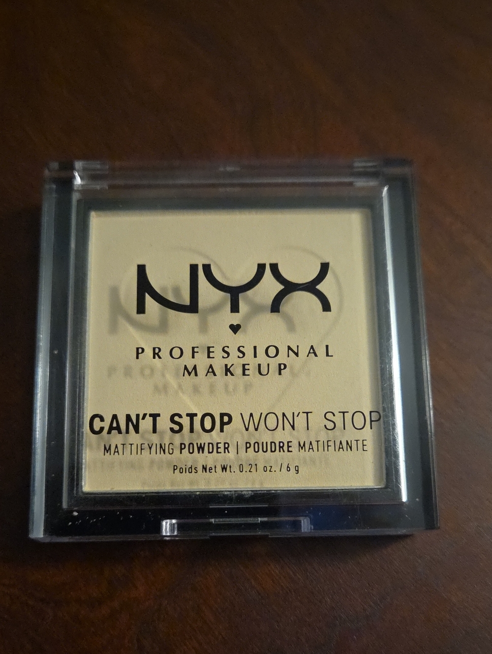 NYX Can't Stop Won't Stop Mattifying Powder - Fair
